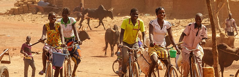 Velos sammeln für Afrika