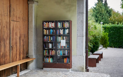 Offener Bücherschrank